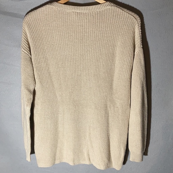 Divided Cream colored sweater Sz XS - Picture 8 of 8